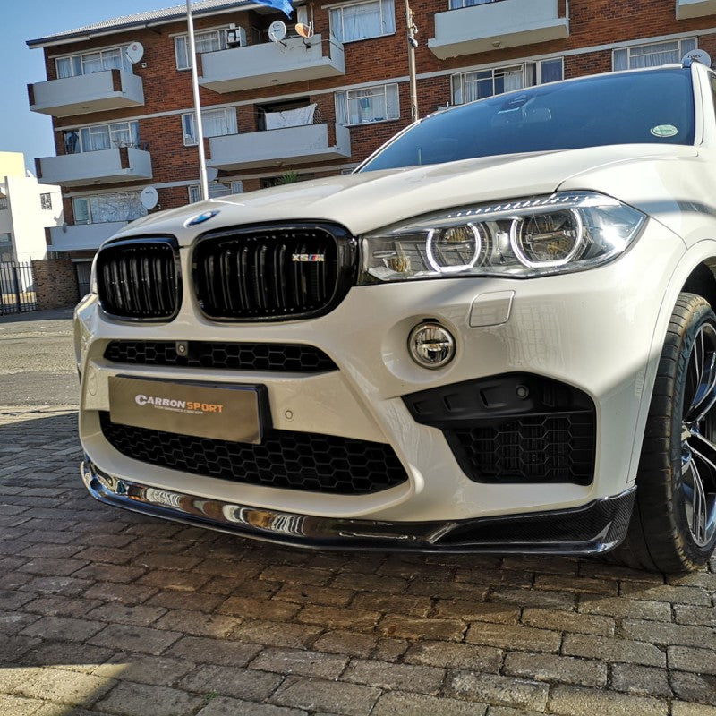 F85 X5M RKP style carbon fiber front lip