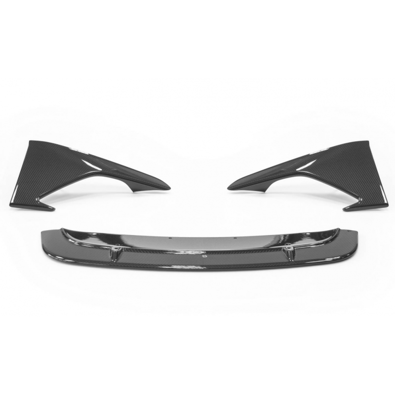F87 M2 carbon fiber front lip & upper trim