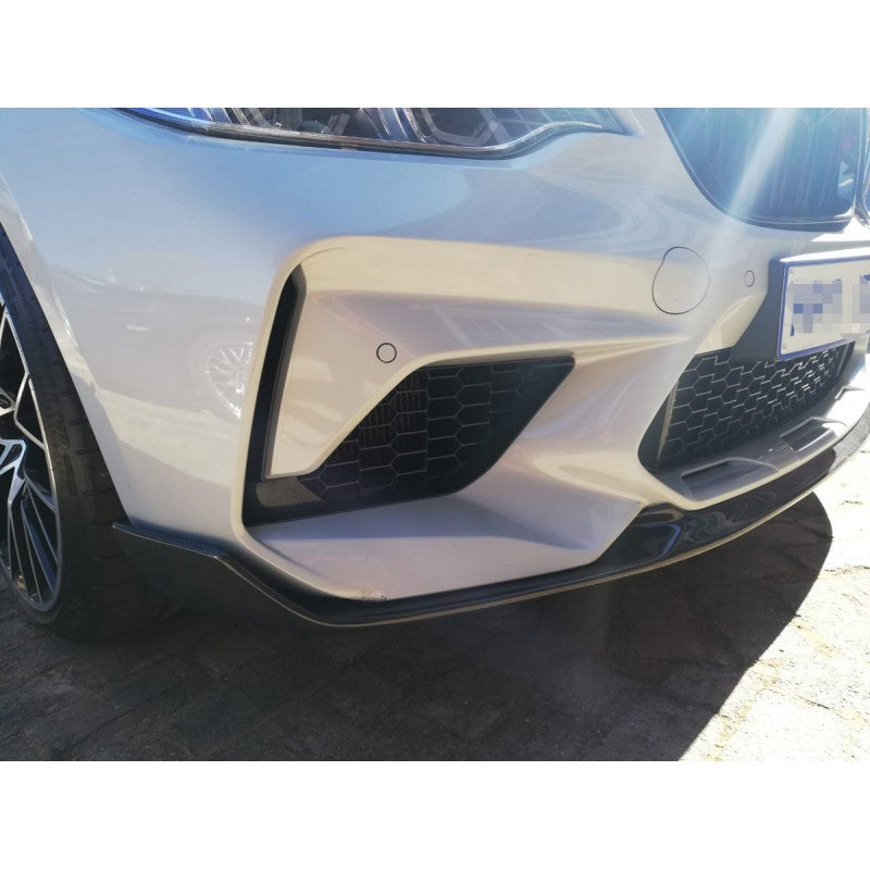 F87 M2C MP style carbon fiber front lip