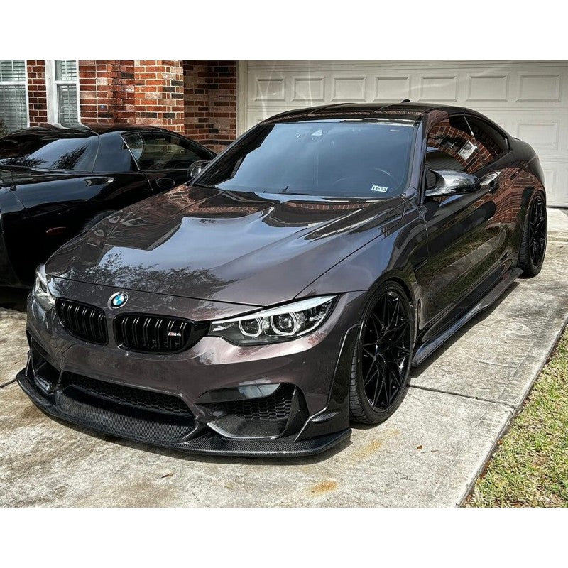 F80 M3 / F82 M4 Laptorr style carbon fiber front lip
