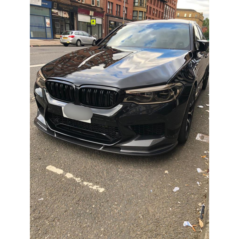 F90 LCI M5 competition 3D style carbon fiber front lip