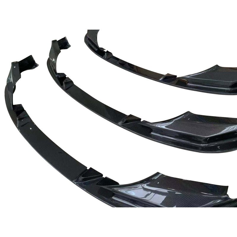 F90 M5 3D style carbon fiber front lip