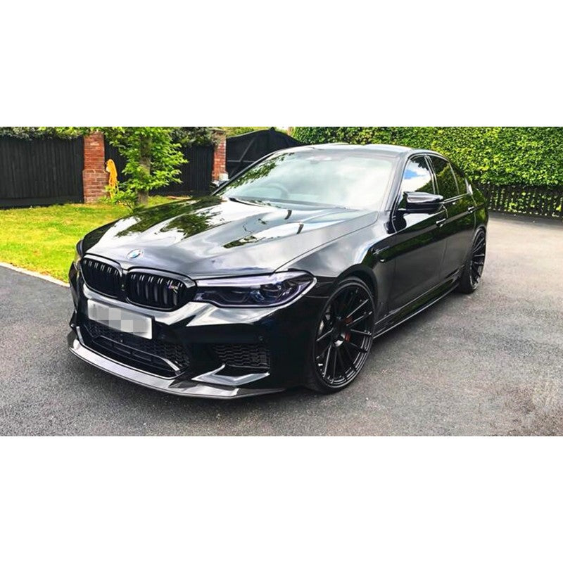 F90 M5 GTS-style carbon fiber front lip