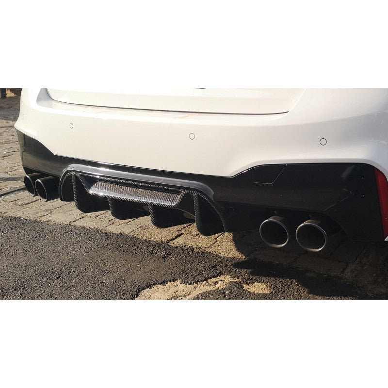 F90 M5 MP style carbon fiber rear diffuser (small)