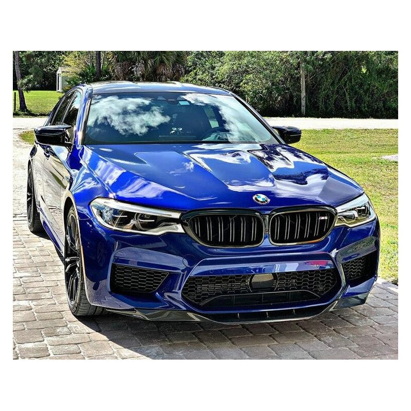 F90 M5 RKP style carbon fiber front lip