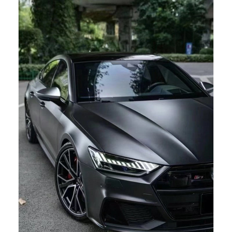 PET Frost matt black vinyl wrap