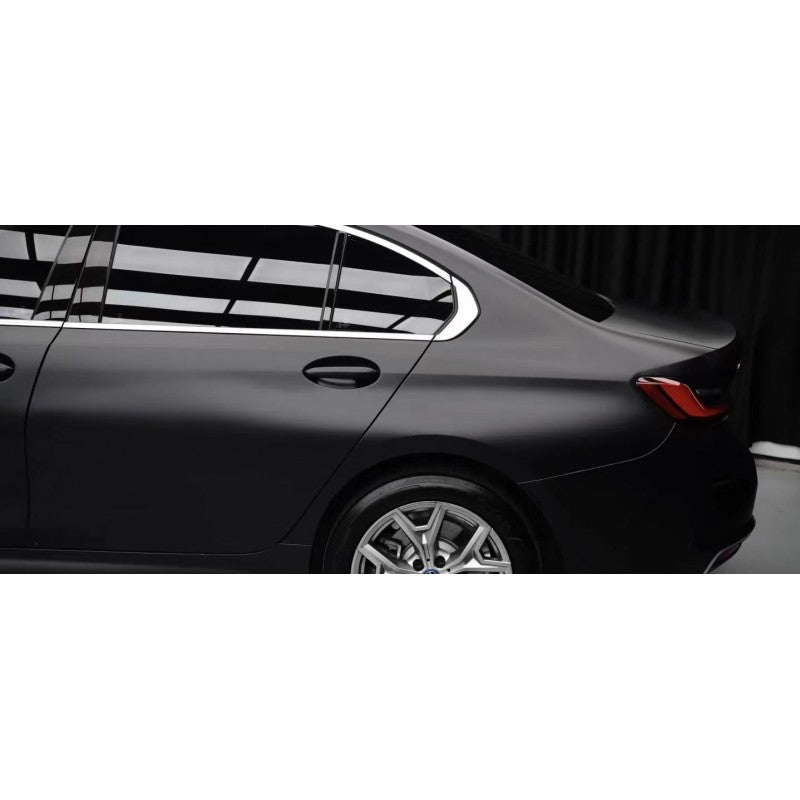PET Frost matt black vinyl wrap