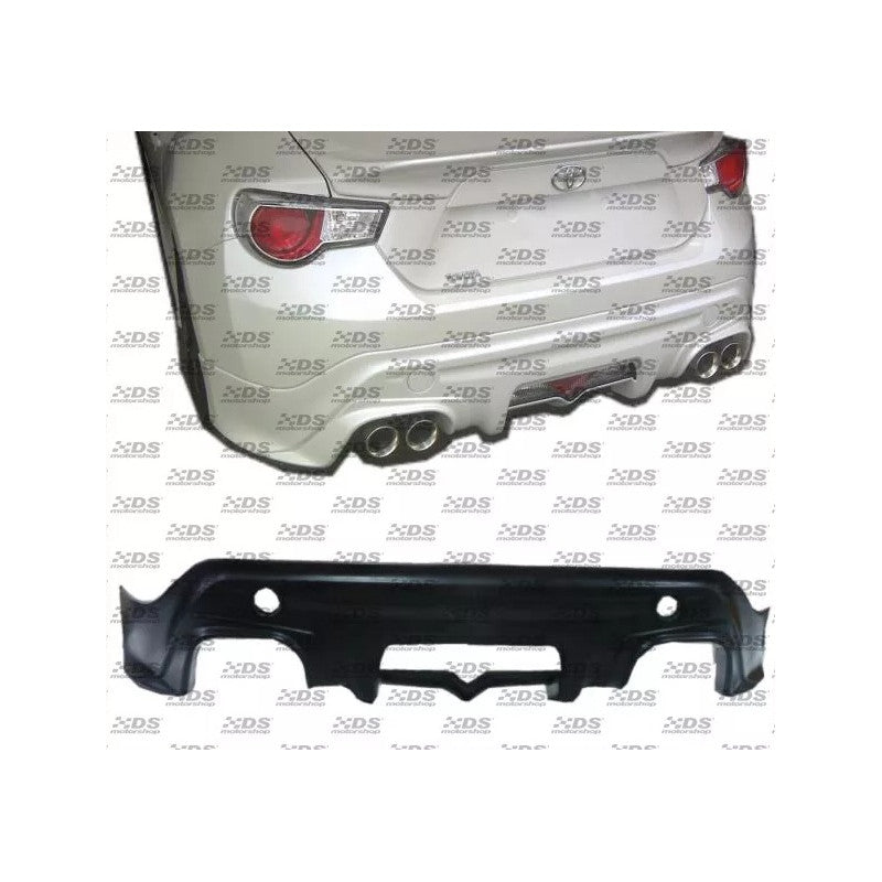 FT86 TRD style rear diffuser 00--00