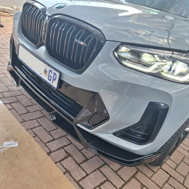 G01 X3 / G02 X4 LCI 20-23 BK style front lip
