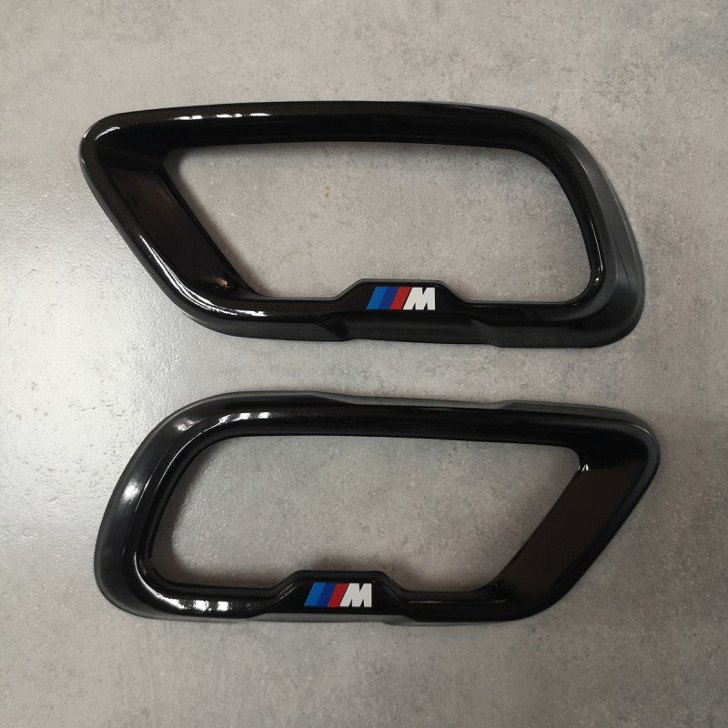 G05 X5 stainless steel black exhaust tip cover