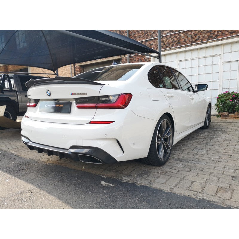 G20 Mtech E-style carbon fiber diffuser for 340i