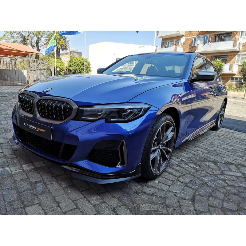 G20 Mtech MP style front lip w/carbon look splitters
