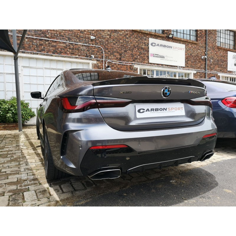 G22 G82 M4 style carbon fiber boot spoiler
