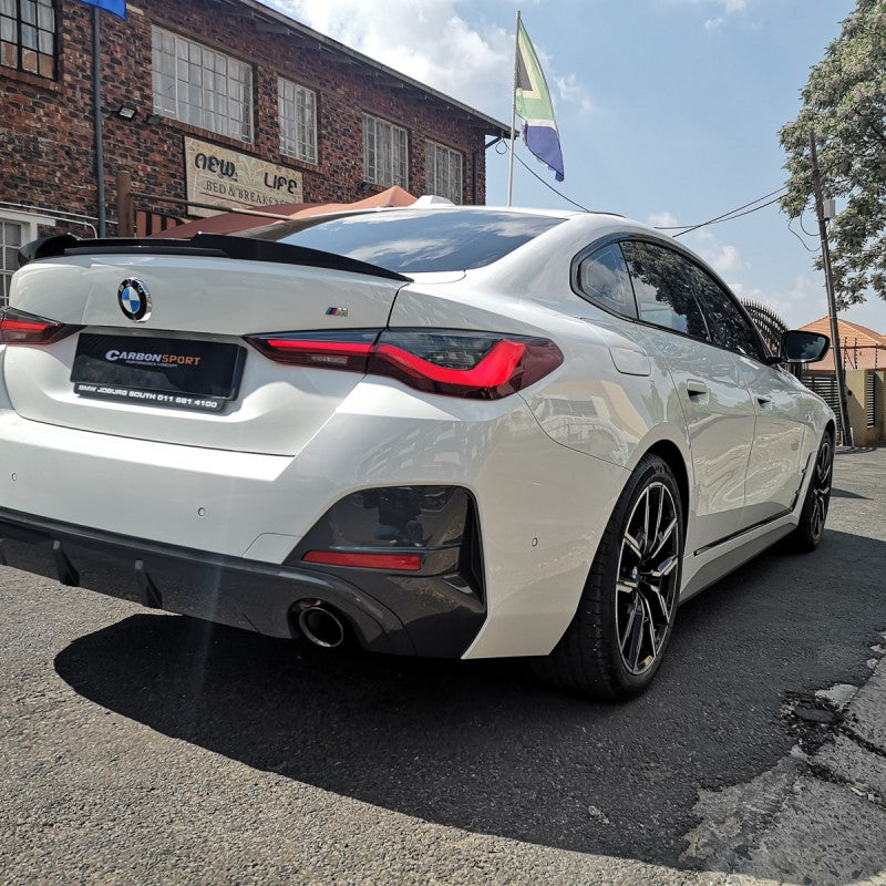 G26 grand coupe V style boot spoiler