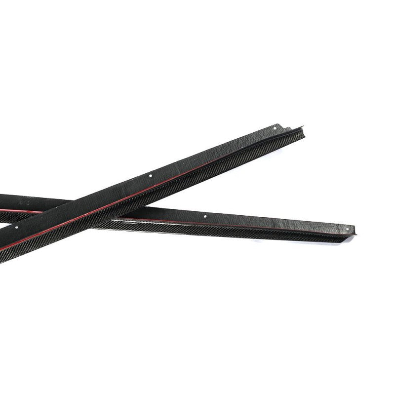 G30 F90 MP style carbon fiber side skirt extension