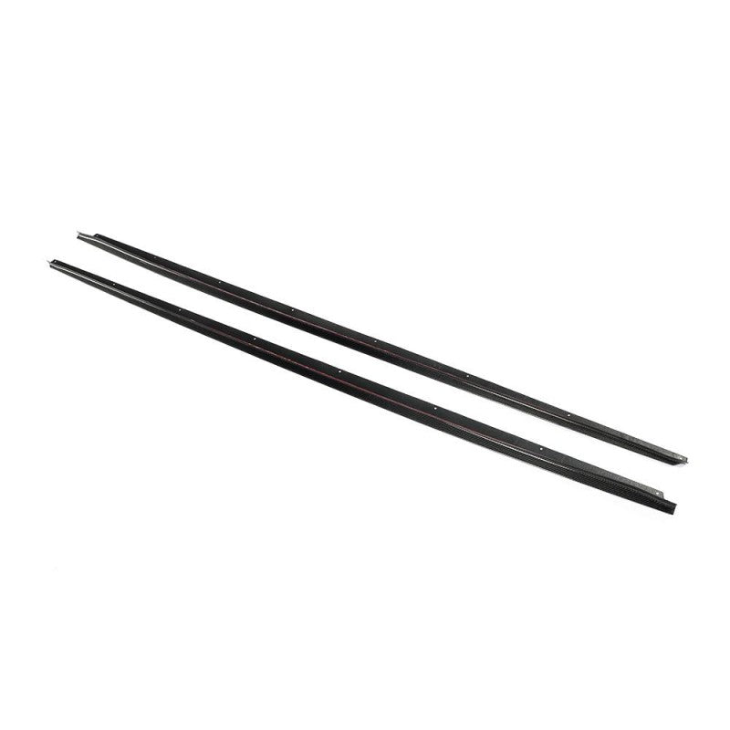 G30 F90 MP style carbon fiber side skirt extension