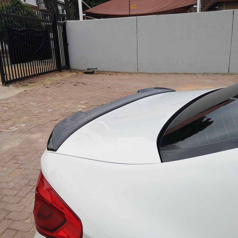 G30 F90 CS style carbon fiber boot spoiler