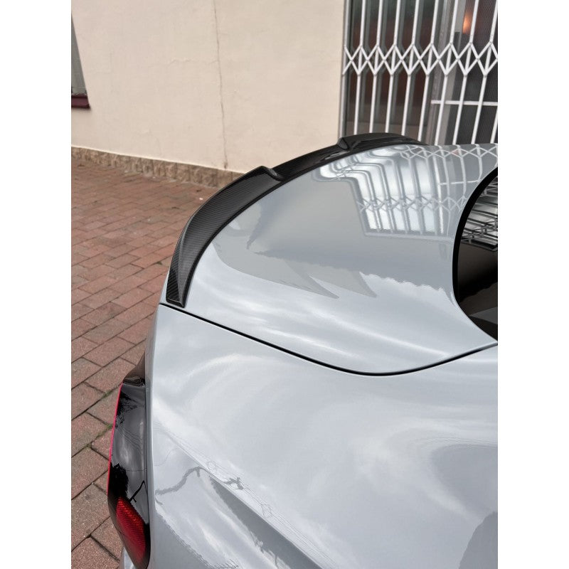 G42 G87 Mtech V style carbon fiber boot spoiler