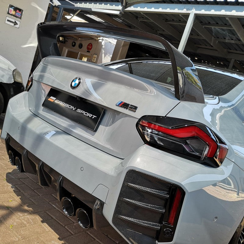 G42 G87 M2 competition carbon fiber boot spoiler