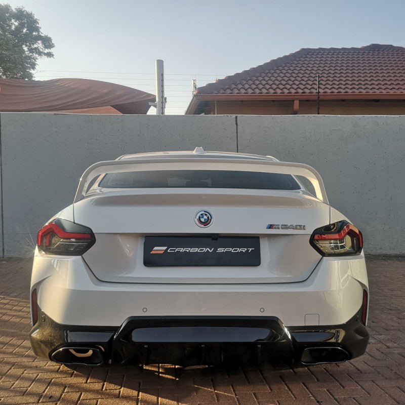 G42 G87 MP competition-style boot spoiler