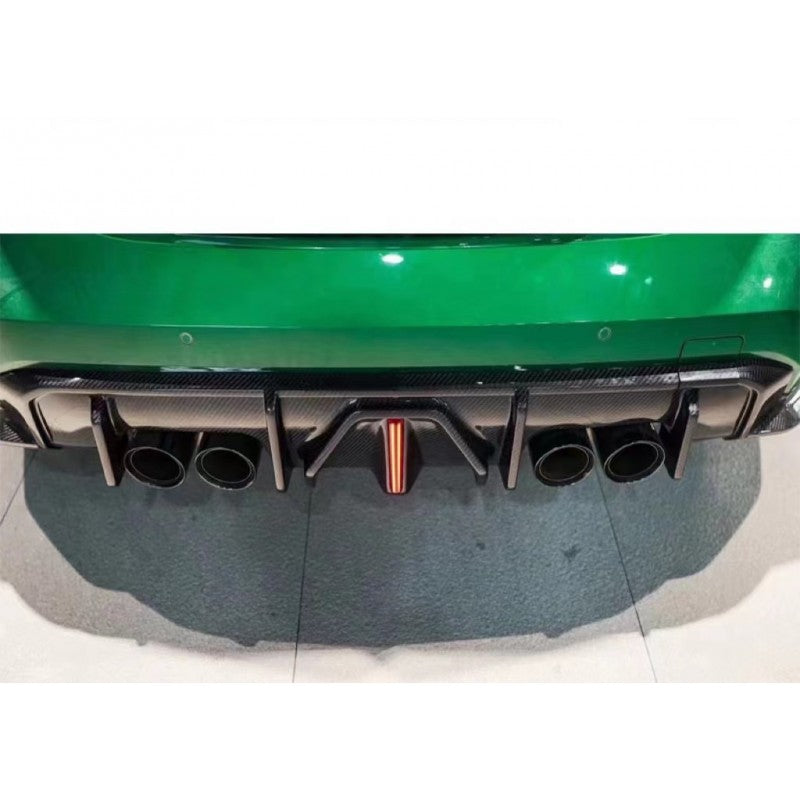 G80 M3 / G82 M4 F1 style carbon fiber rear diffuser