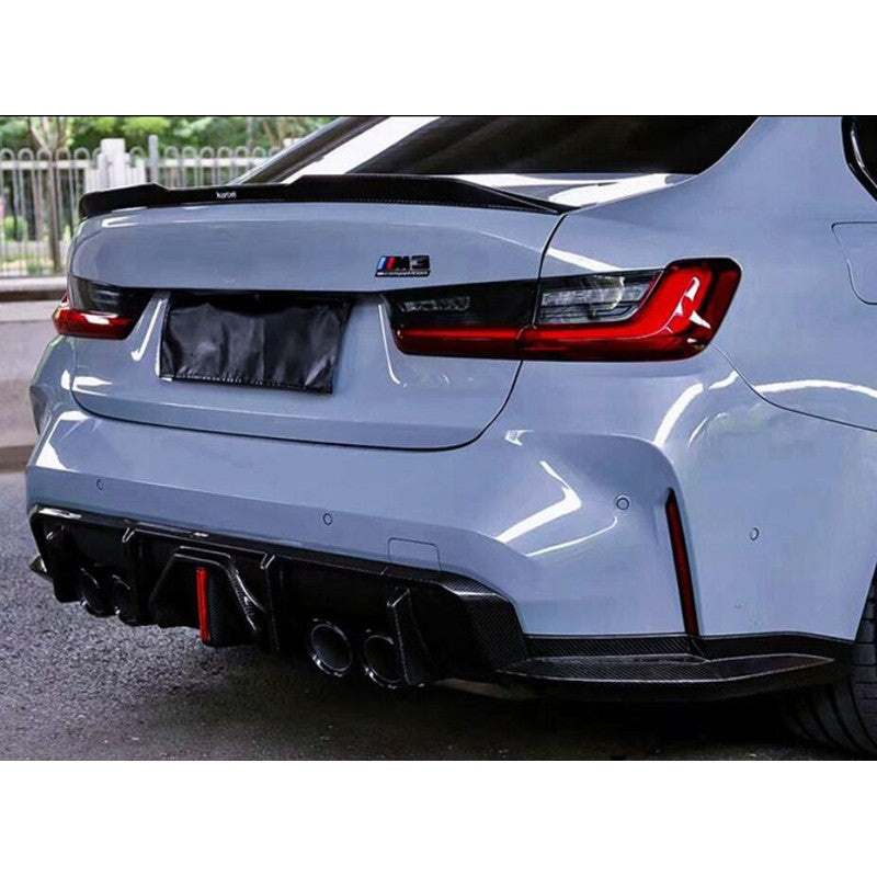 G80 M3 / G82 M4 F1 style carbon fiber rear diffuser