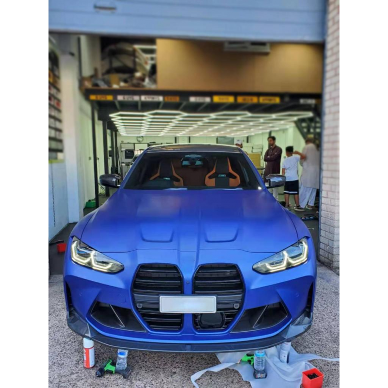 G80 M3 / G82 M4 JDM-style carbon fiber 3pcs front lip