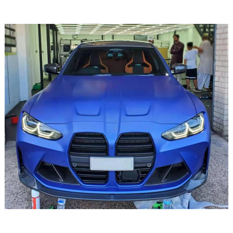 G80 M3 / G82 M4 JDM-style carbon fiber 3pcs front lip
