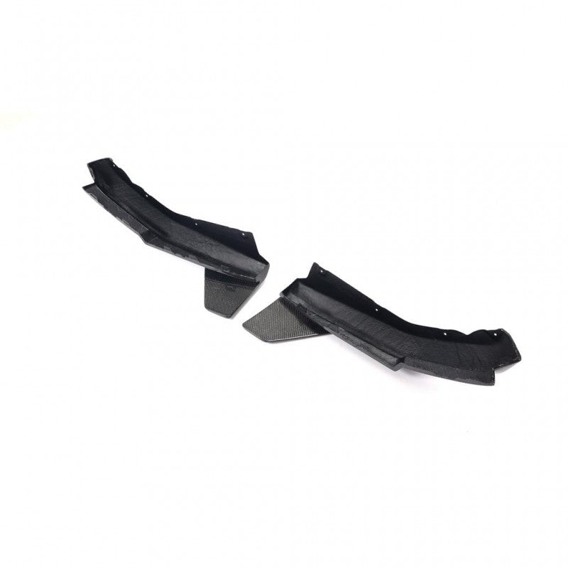 G82 M4 MP style carbon fiber rear splitters