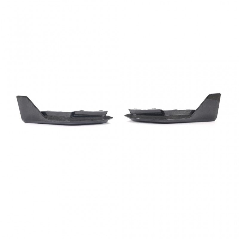 G82 M4 MP style carbon fiber rear splitters