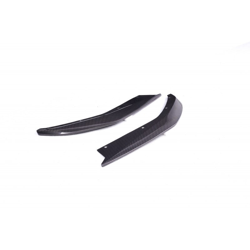 G82 M4 MHC style carbon fiber rear splitters