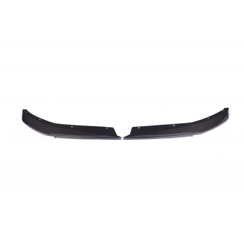 G82 M4 MHC style carbon fiber rear splitters
