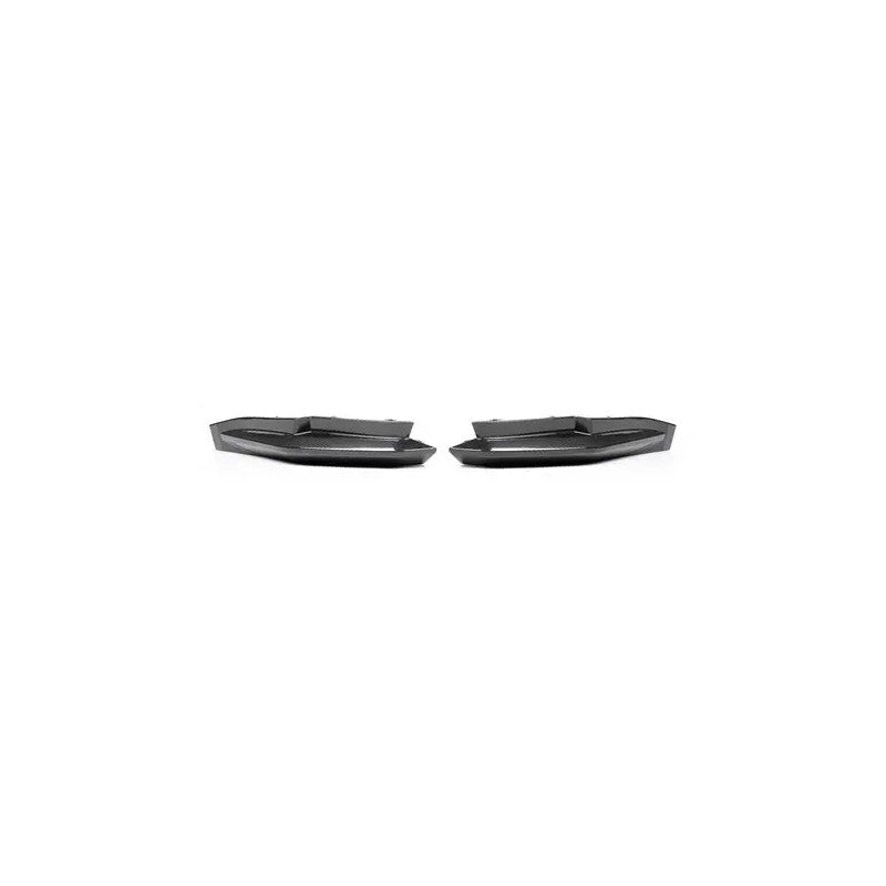 G82 M4 OE-style carbon fiber rear splitters
