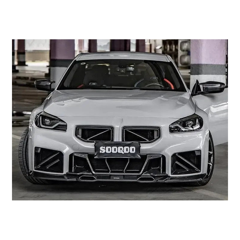 G87 M2 SQ style carbon fiber grille
