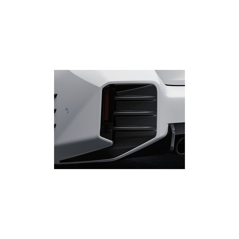 G87 M2 MP style carbon fiber rear bumper vents