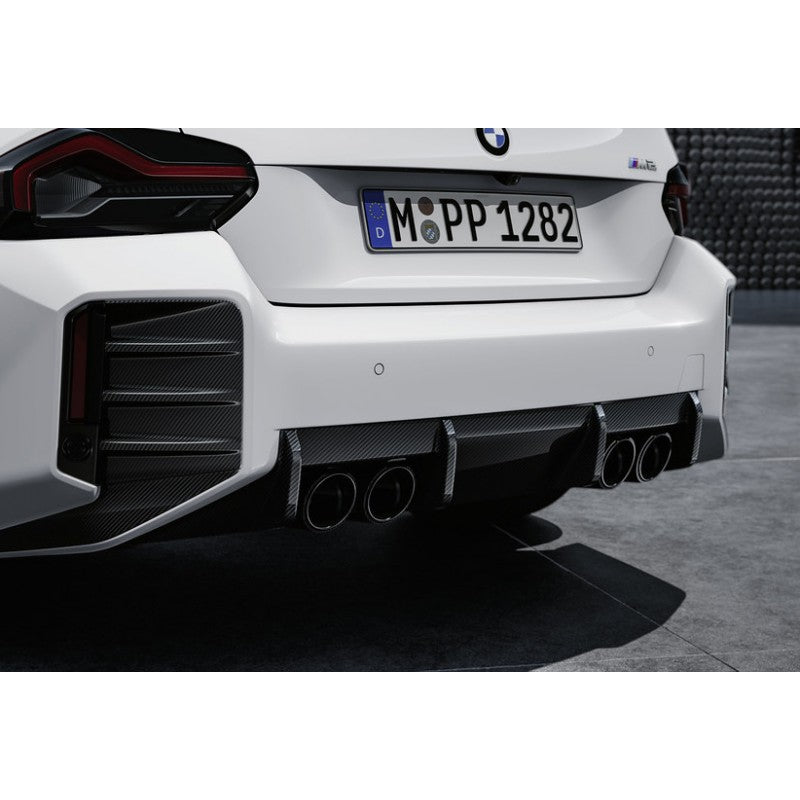 G87 M2 MP style carbon fiber rear diffuser