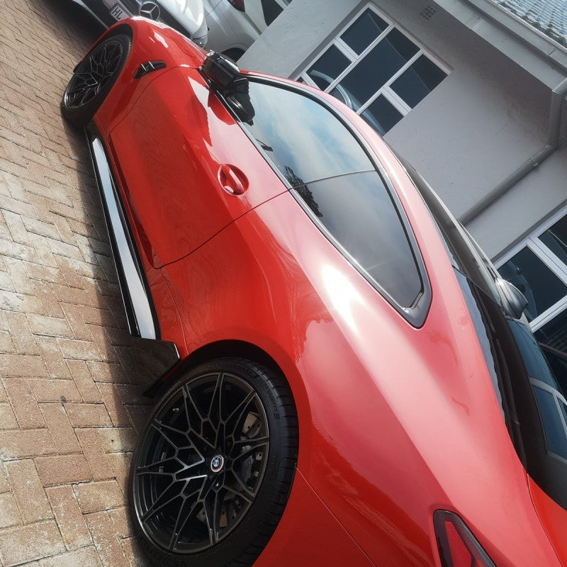 G80 M3 / G82 M4 MP style gloss black side skirt