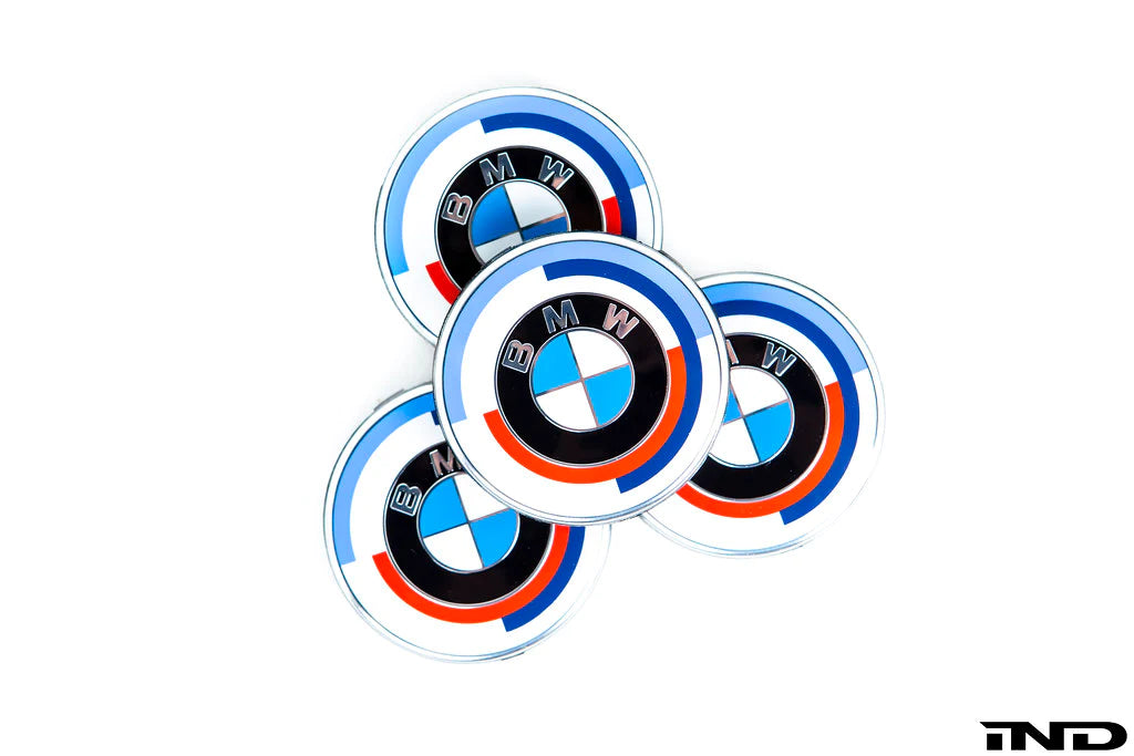 BMW M 50 Year Anniversary Heritage Center Cap Set – 56mm