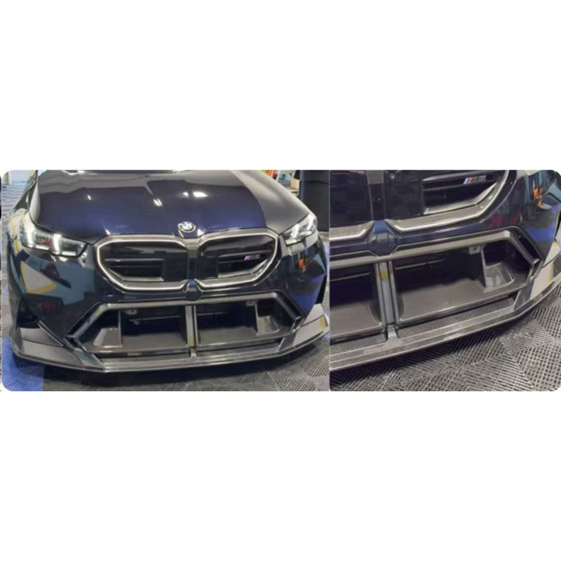 G90 M5 MHC style carbon fiber front lip