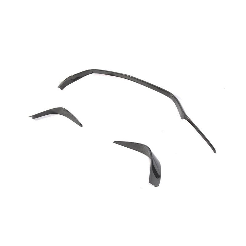 GLE63 carbon fiber front bumper trim