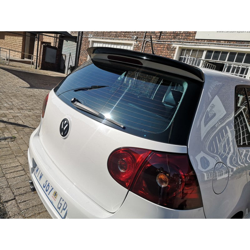 Golf 5 FSi TDI ABT style carbon fiber roof spoiler