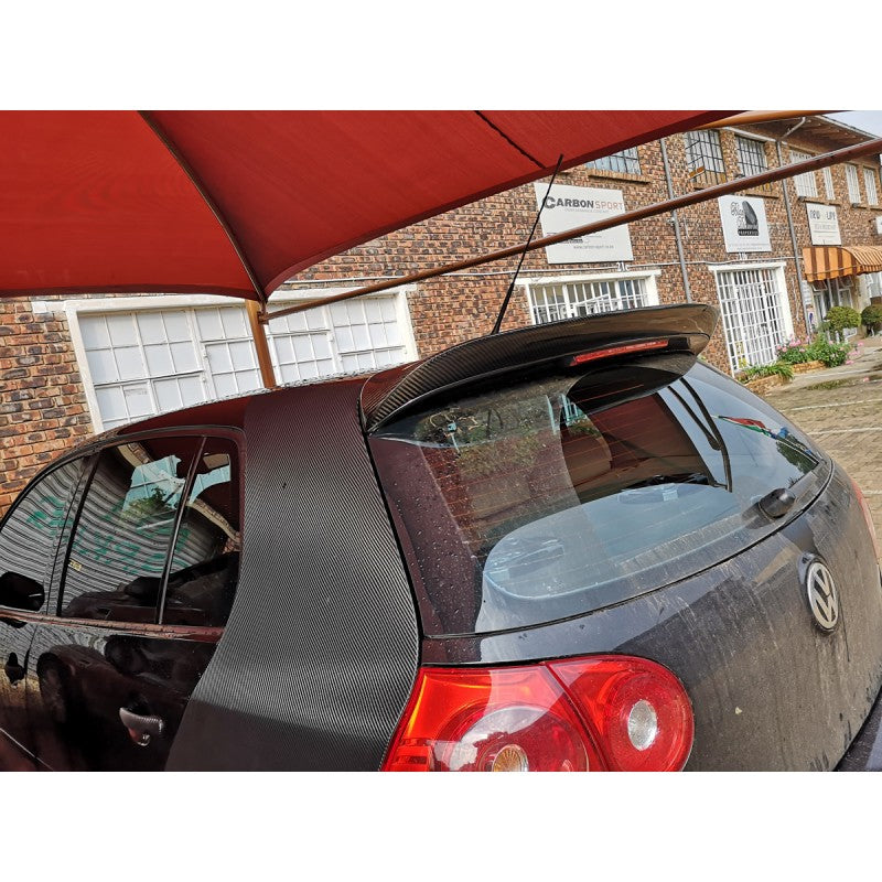 Golf 5 GTI OS-Style carbon fiber roof spoiler