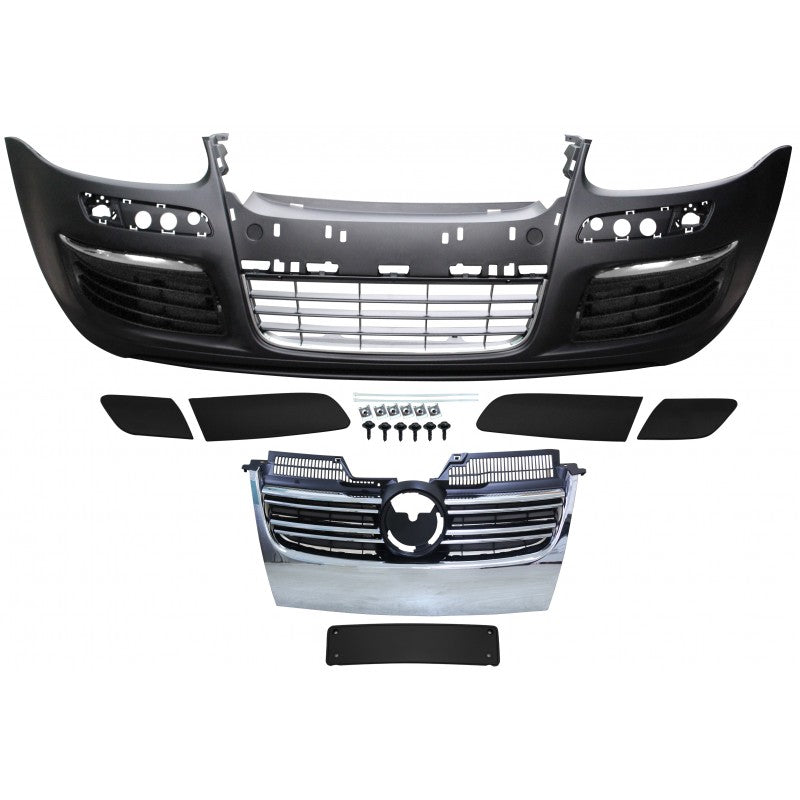 Golf 5 R32 style front bumper w/grille