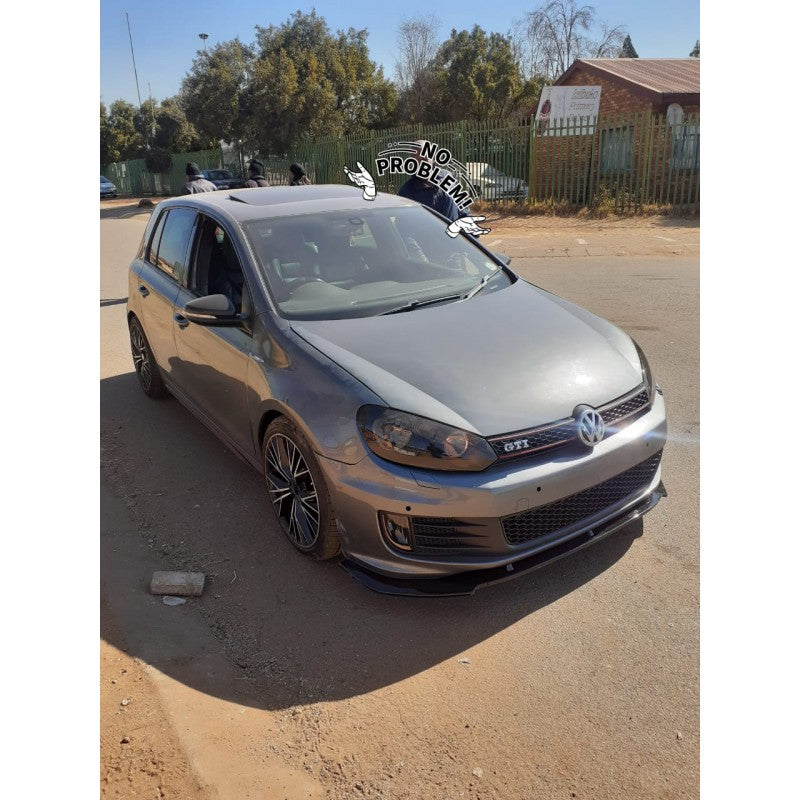 Golf 6 GTI 3pcs front lip