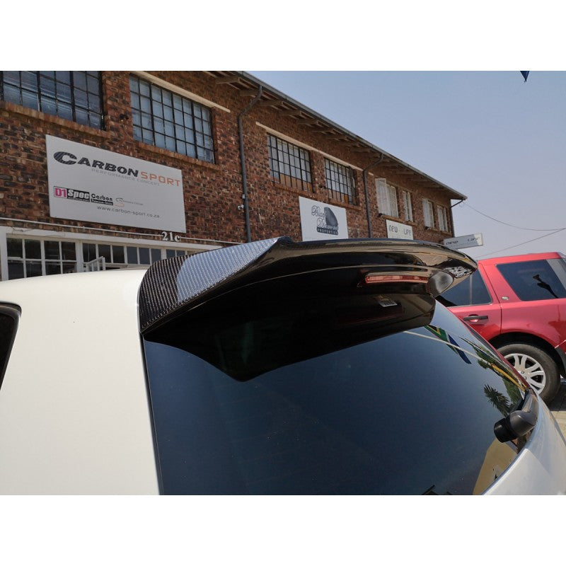 Golf 6 GTI R20 carbon fiber roof spoiler