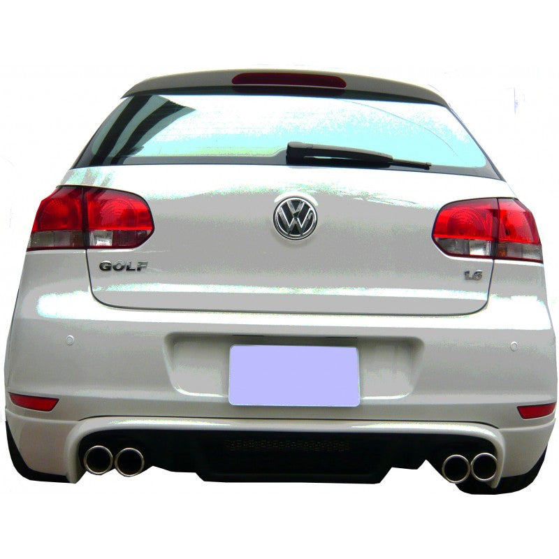 Golf 6 non GTI R-style rear diffuser