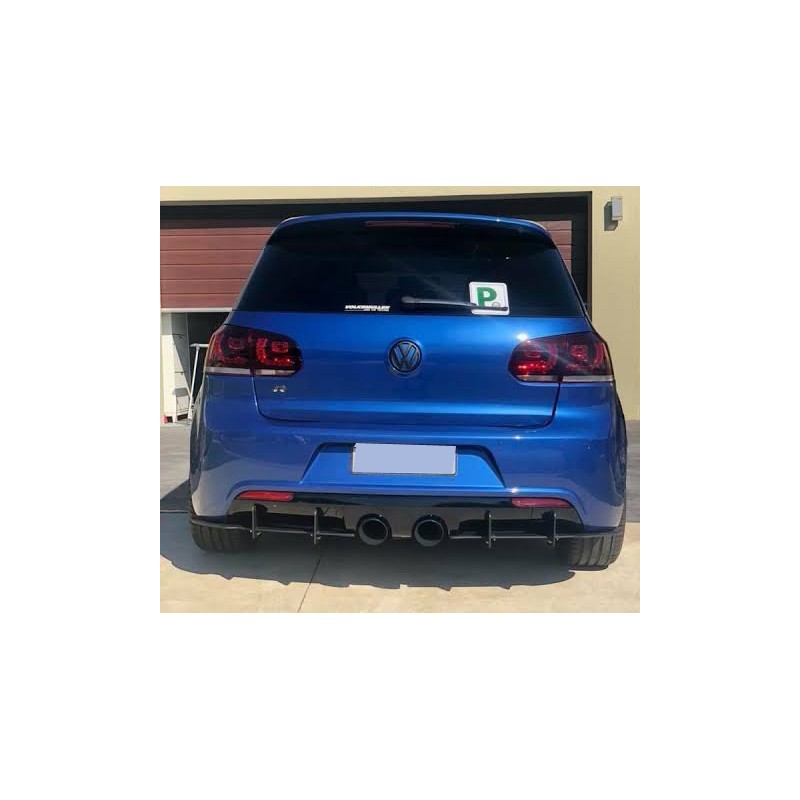 Golf 6R MX-style rear diffuser