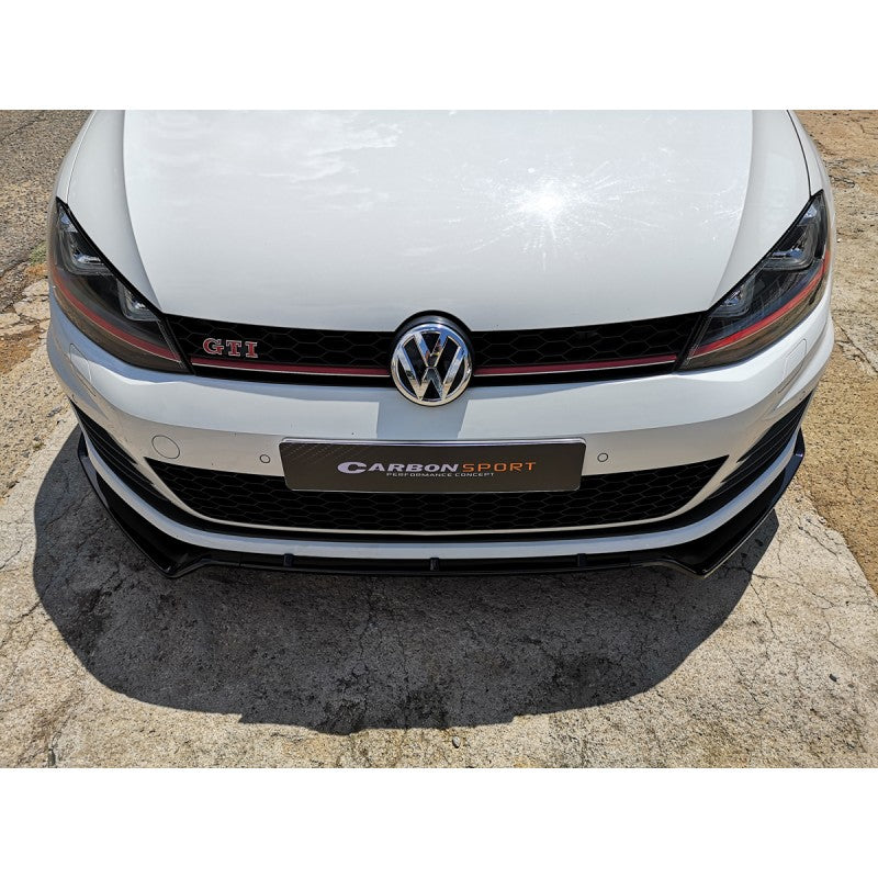 Golf 7 GTI MX style 3pcs front lip