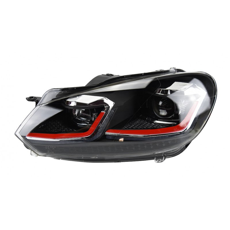 Golf 7.5 LED projector headlight (Red)