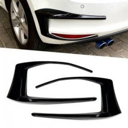 GOLF 7 R400 STYLE REAR BUMPER CANARDS